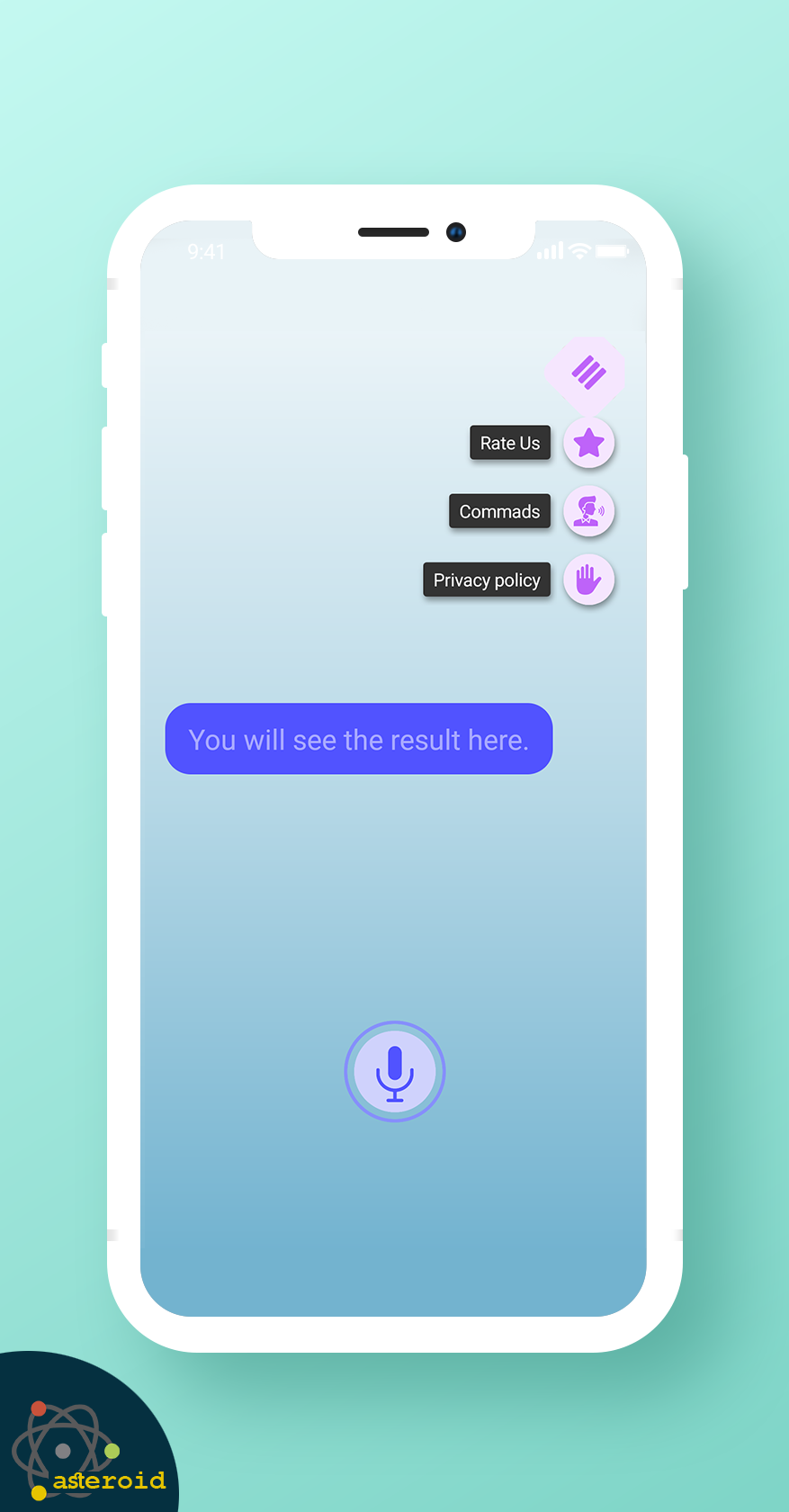 اسکرین شات 3 برنامه Control Phone Voice