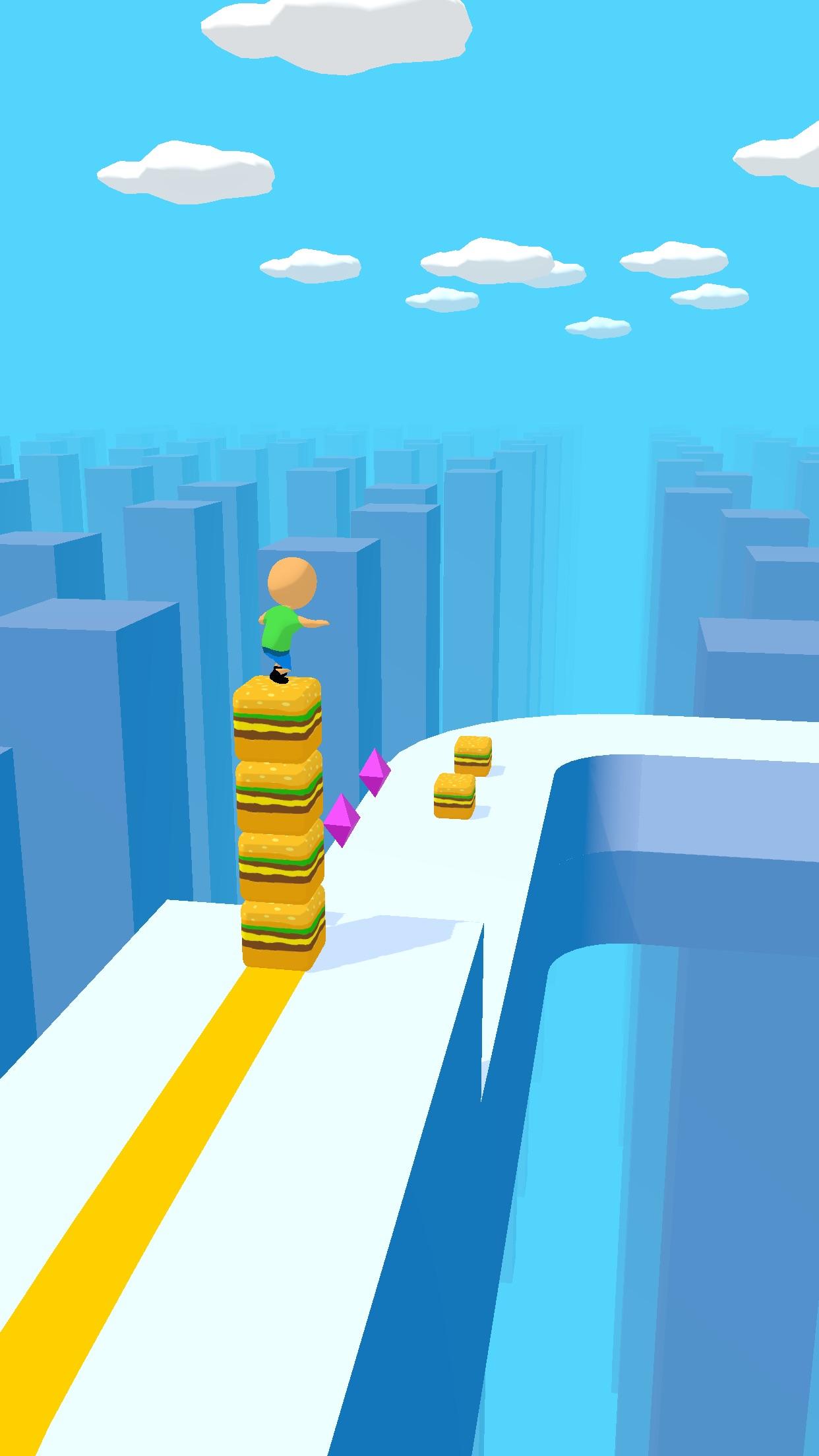 اسکرین شات 1 بازی  cube surfer