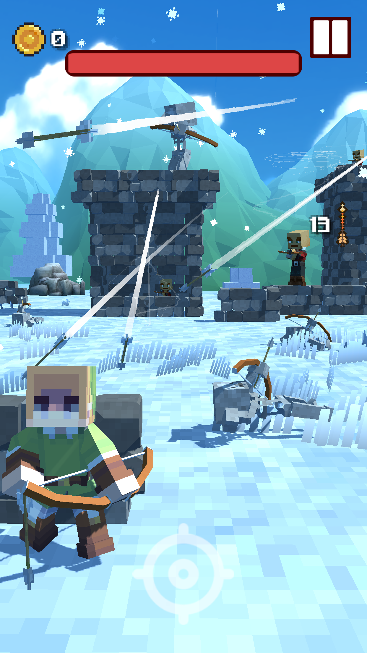 اسکرین شات 4 بازی Craft Blocky Archer