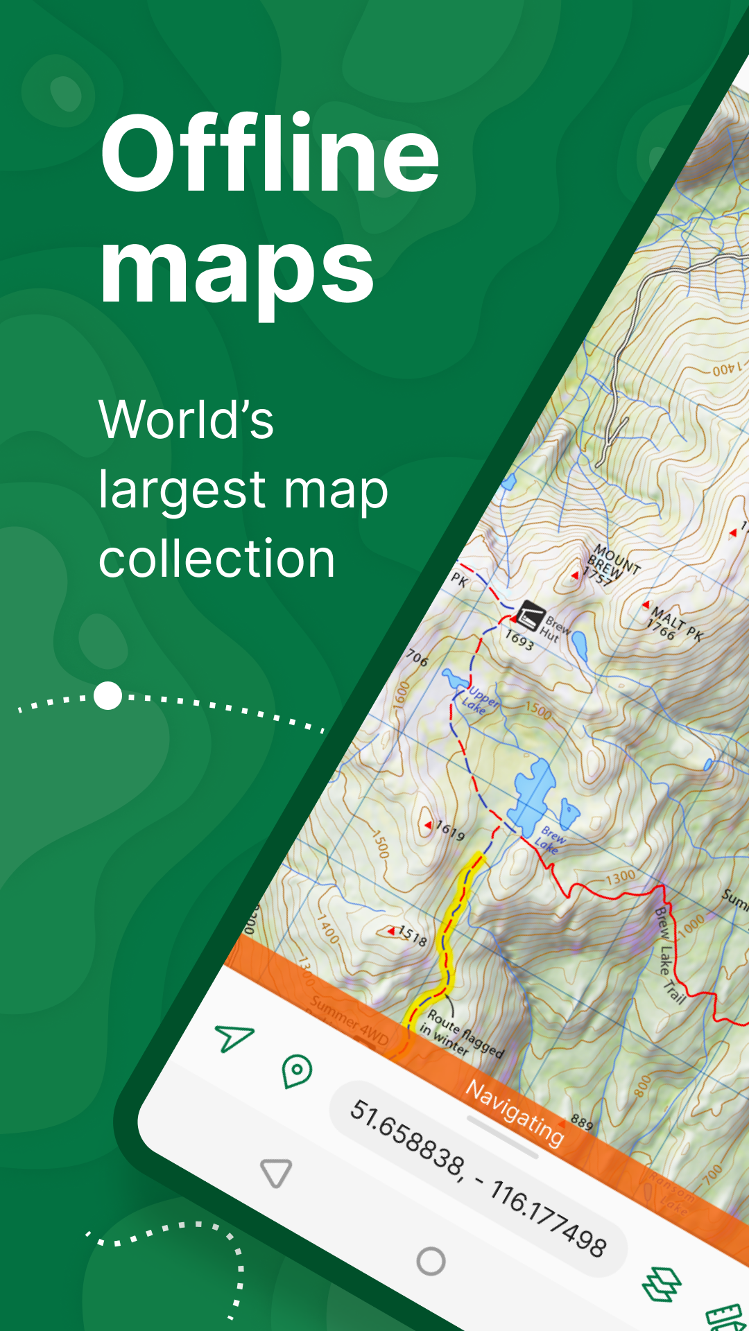 اسکرین شات 1 برنامه Avenza Maps: Offline Mapping