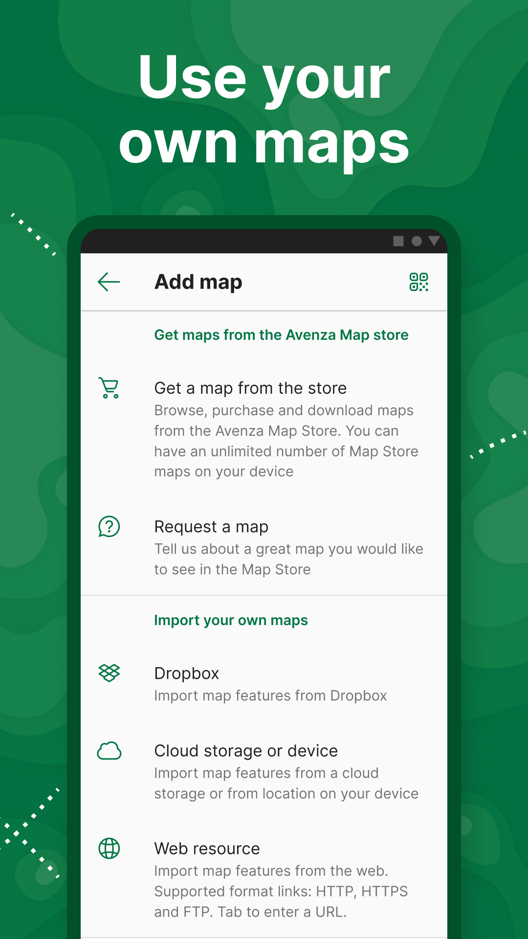 اسکرین شات 7 برنامه Avenza Maps: Offline Mapping