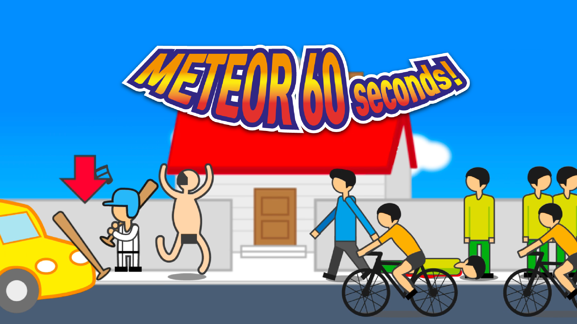 اسکرین شات 2 بازی Meteor 60 seconds!