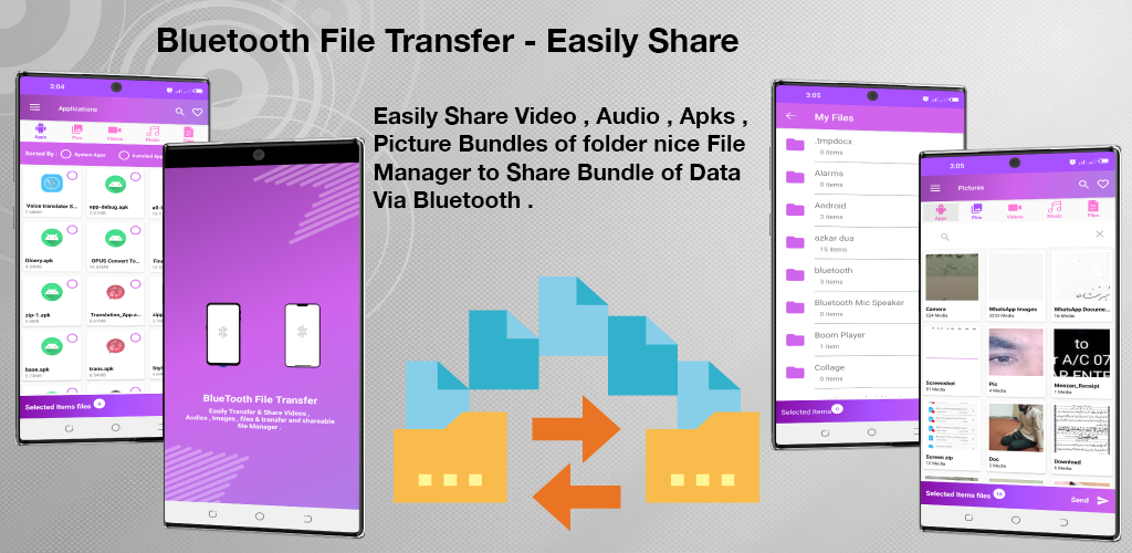 اسکرین شات 1 برنامه Bluetooth Transfer & Share