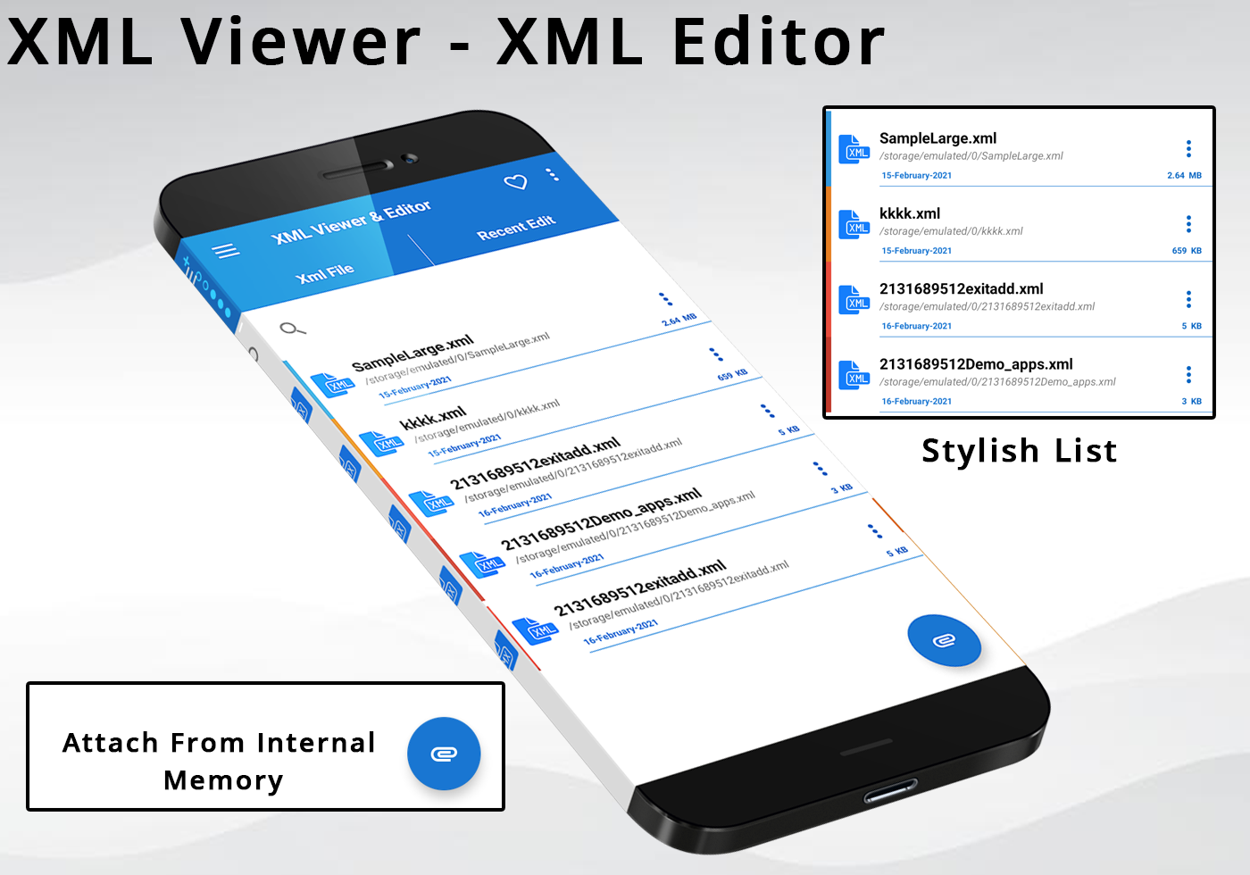 اسکرین شات 1 برنامه Xml Viewer - Xml Editor