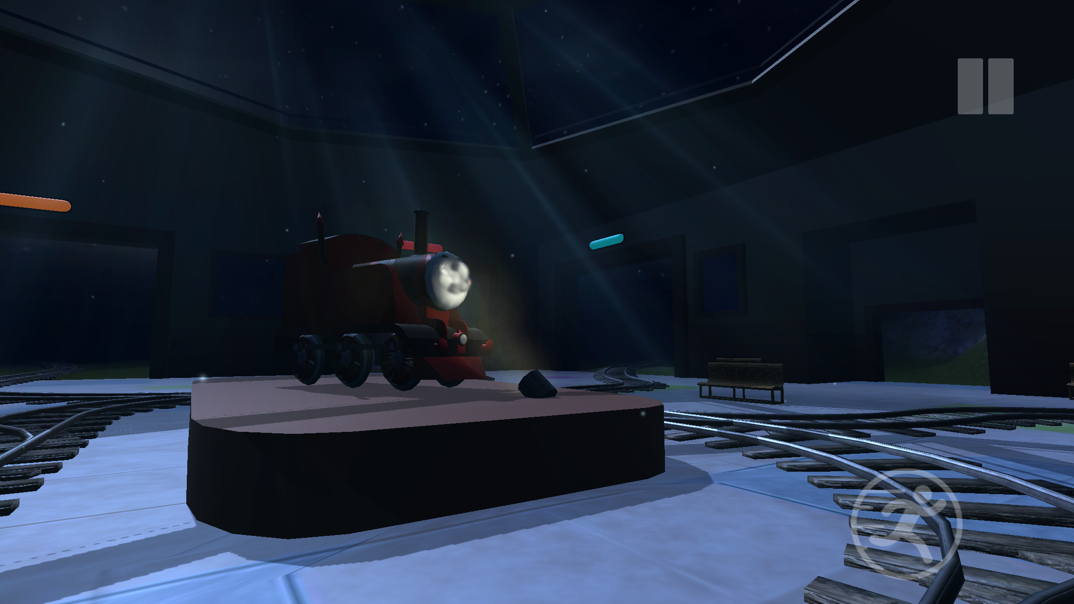 اسکرین شات 2 بازی Spider Train Horror Monster