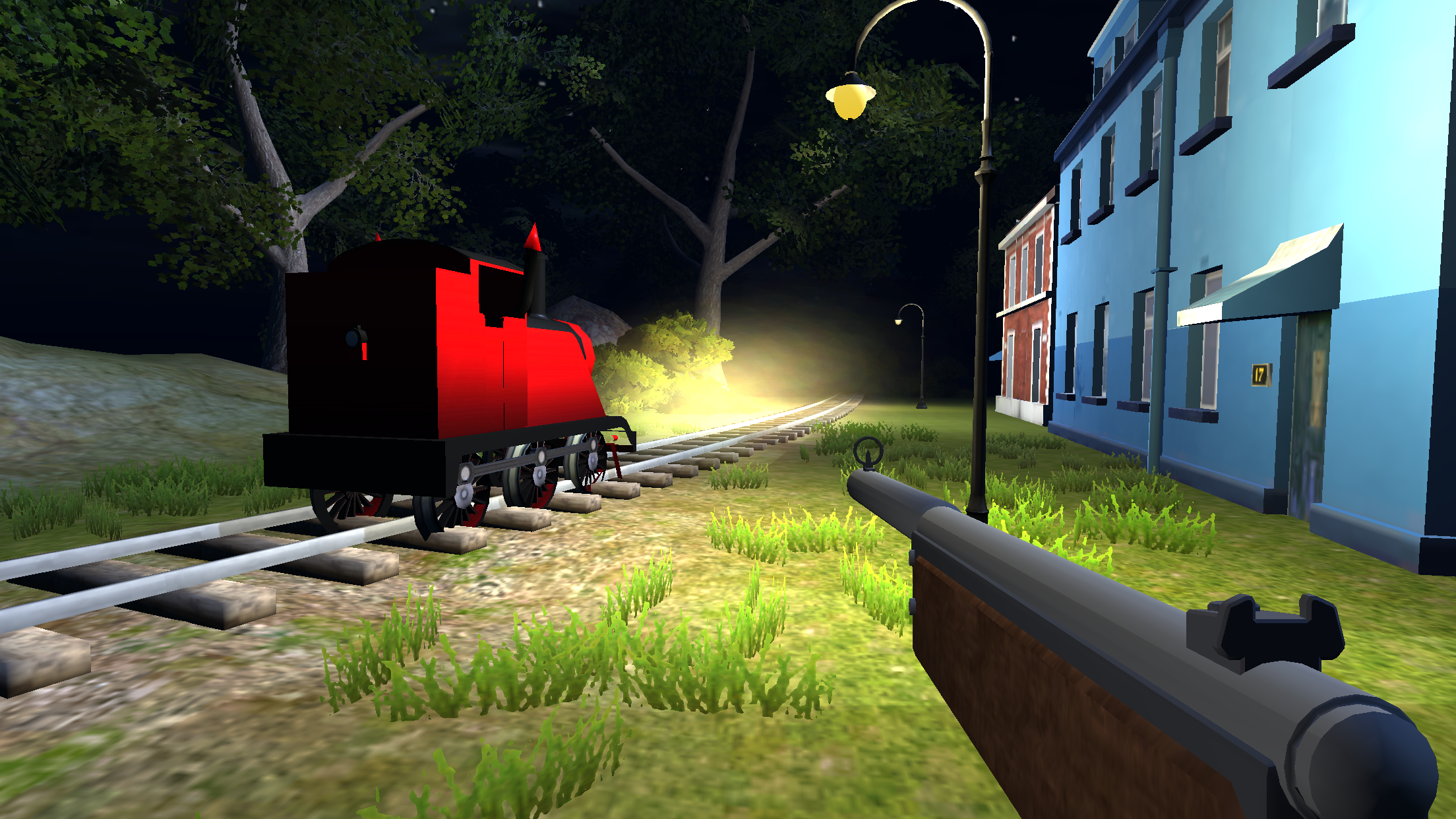 اسکرین شات 1 بازی Spider Train Horror Monster