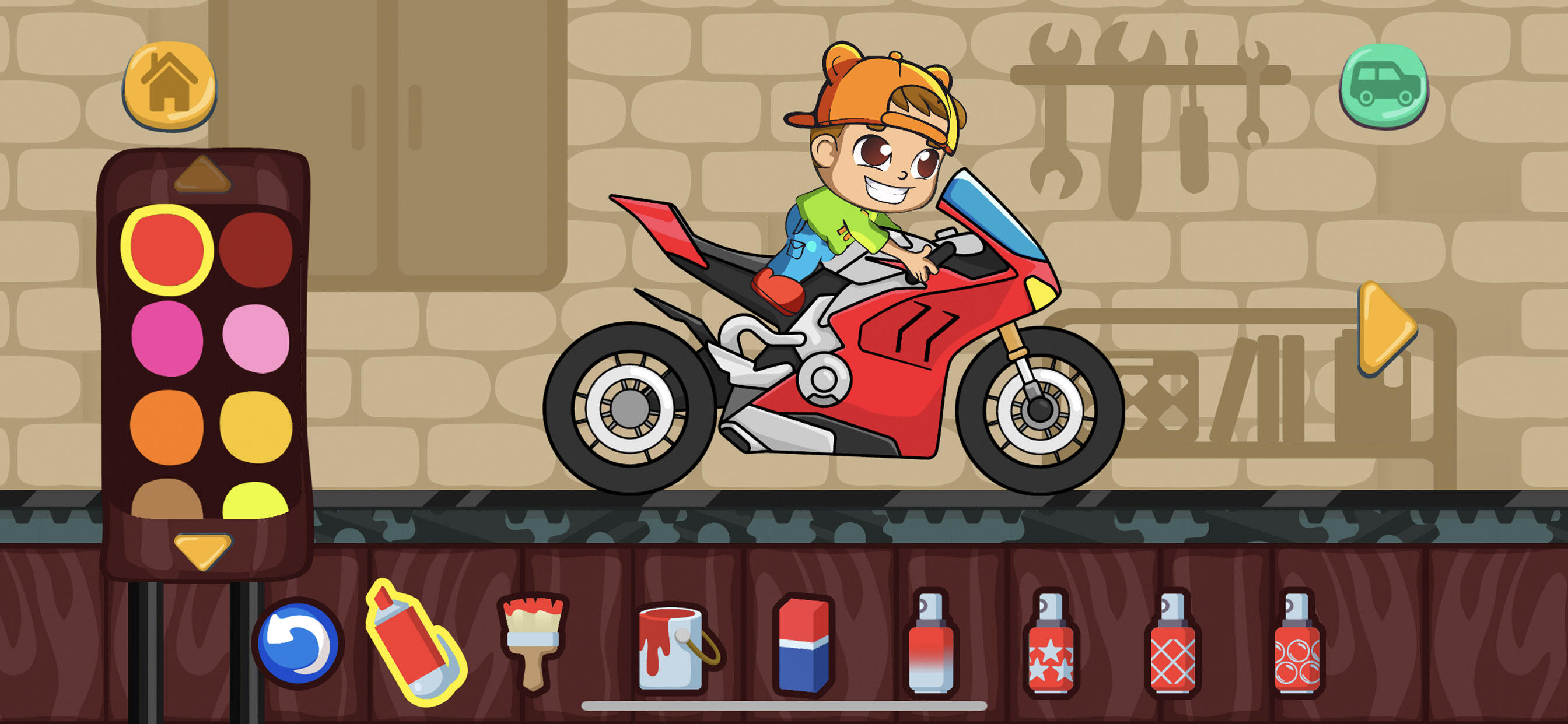 اسکرین شات 3 بازی Vlad & Niki Car Games for Kids