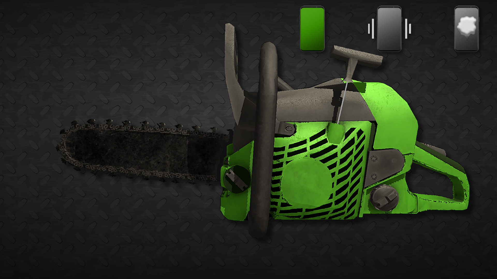 اسکرین شات 2 برنامه Phone Chainsaw - Simulator
