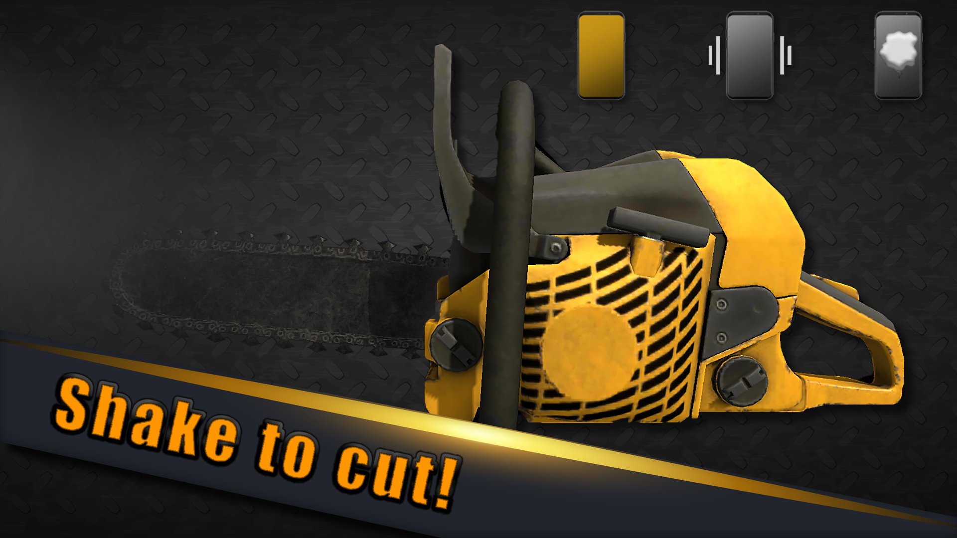 اسکرین شات 3 برنامه Phone Chainsaw - Simulator