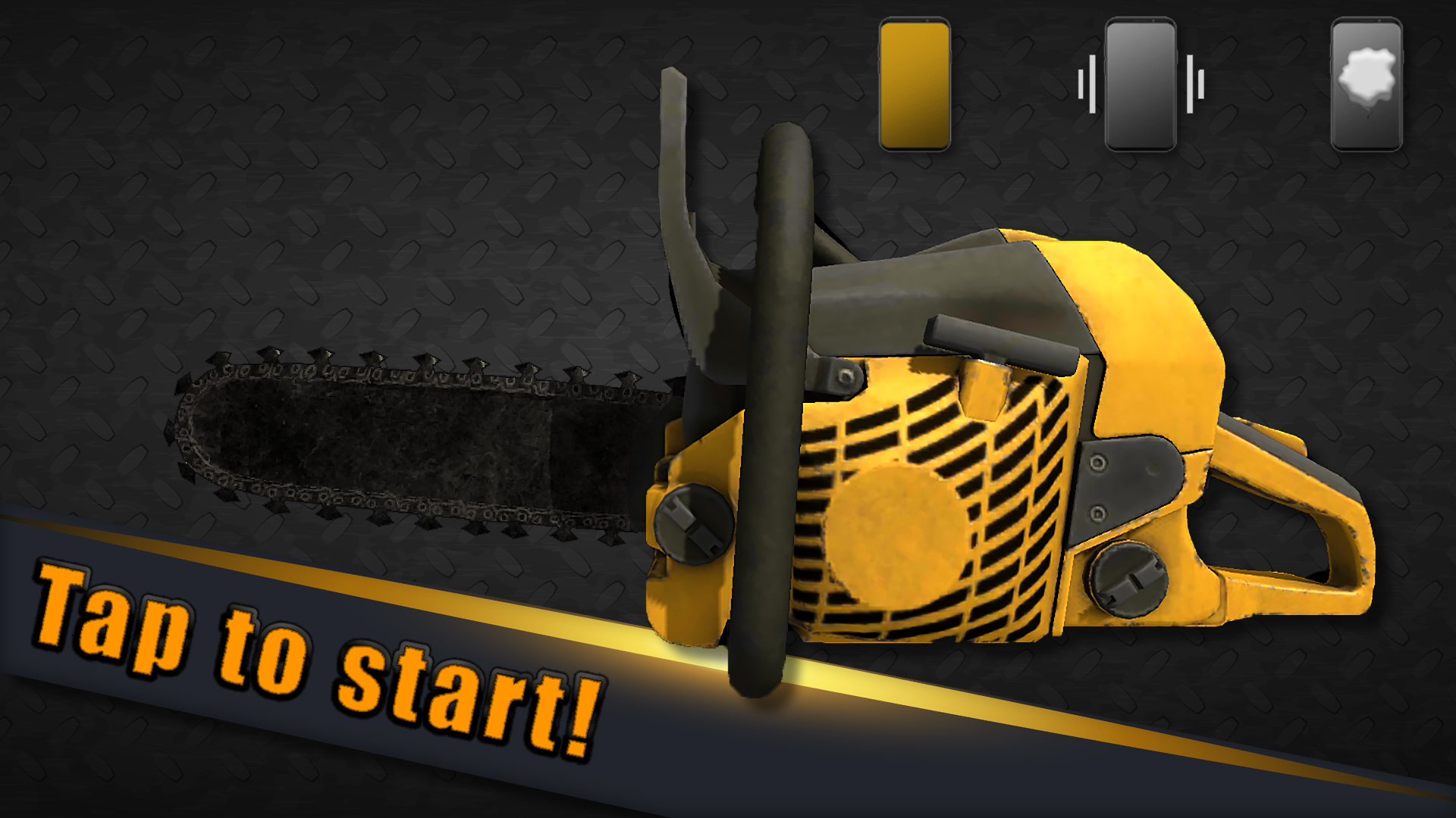 اسکرین شات 1 برنامه Phone Chainsaw - Simulator