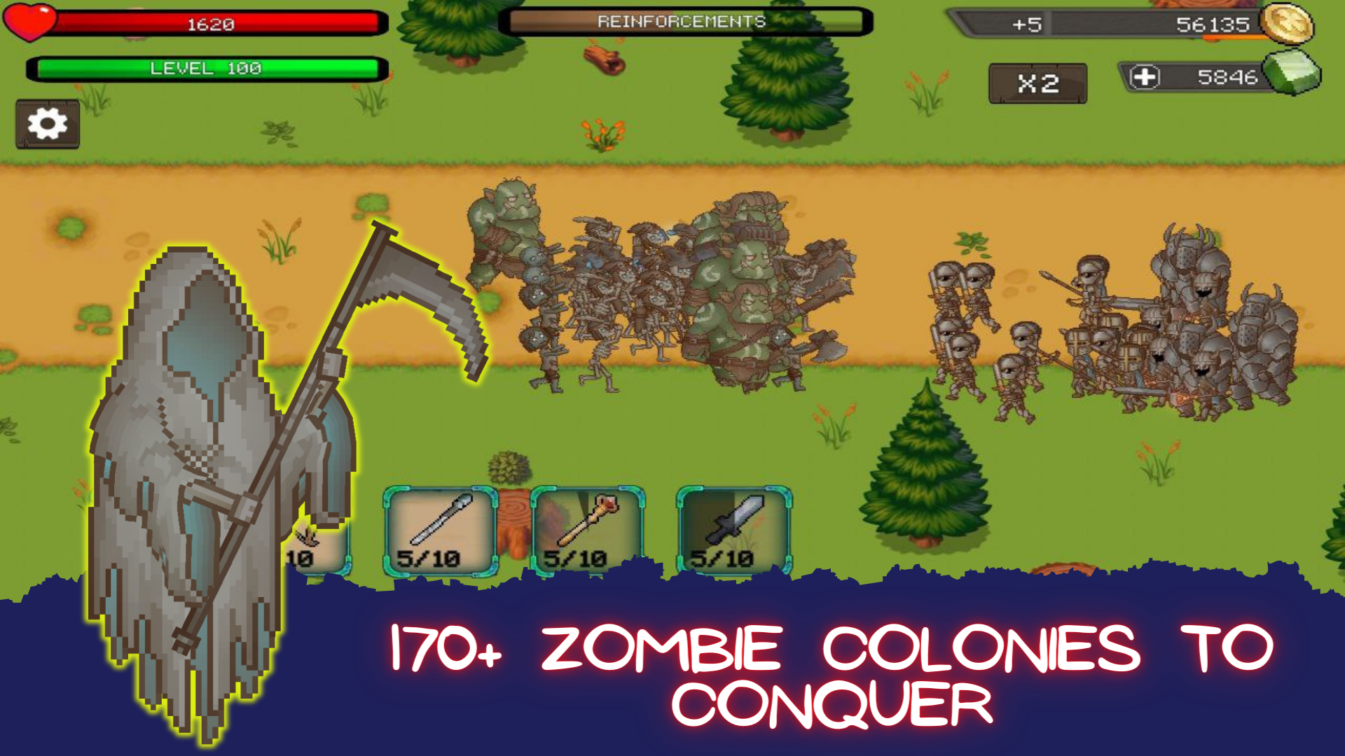 اسکرین شات 2 بازی Stick Battle: Zombie War