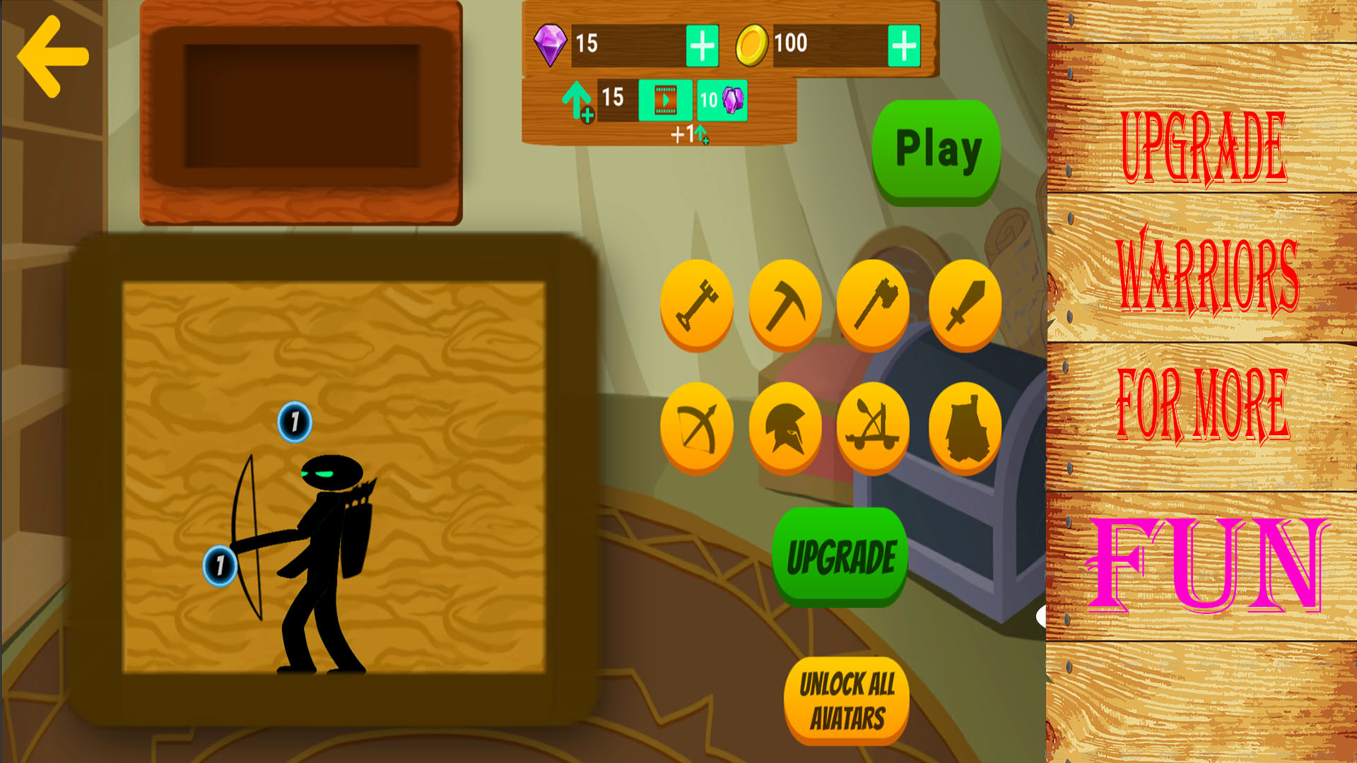 اسکرین شات 1 بازی Age of Stickman : Stick Battle