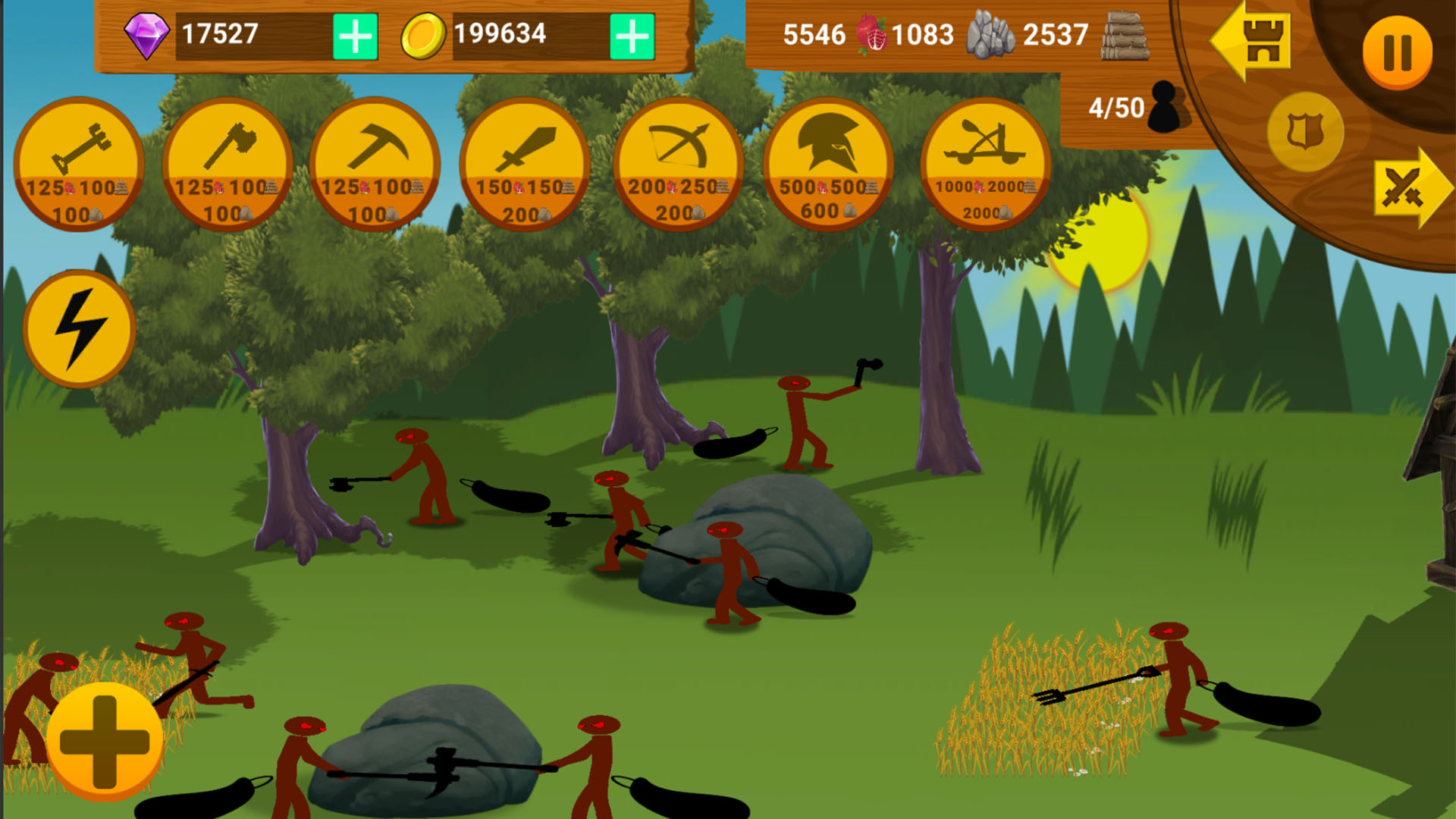 اسکرین شات 5 بازی Age of Stickman : Stick Battle