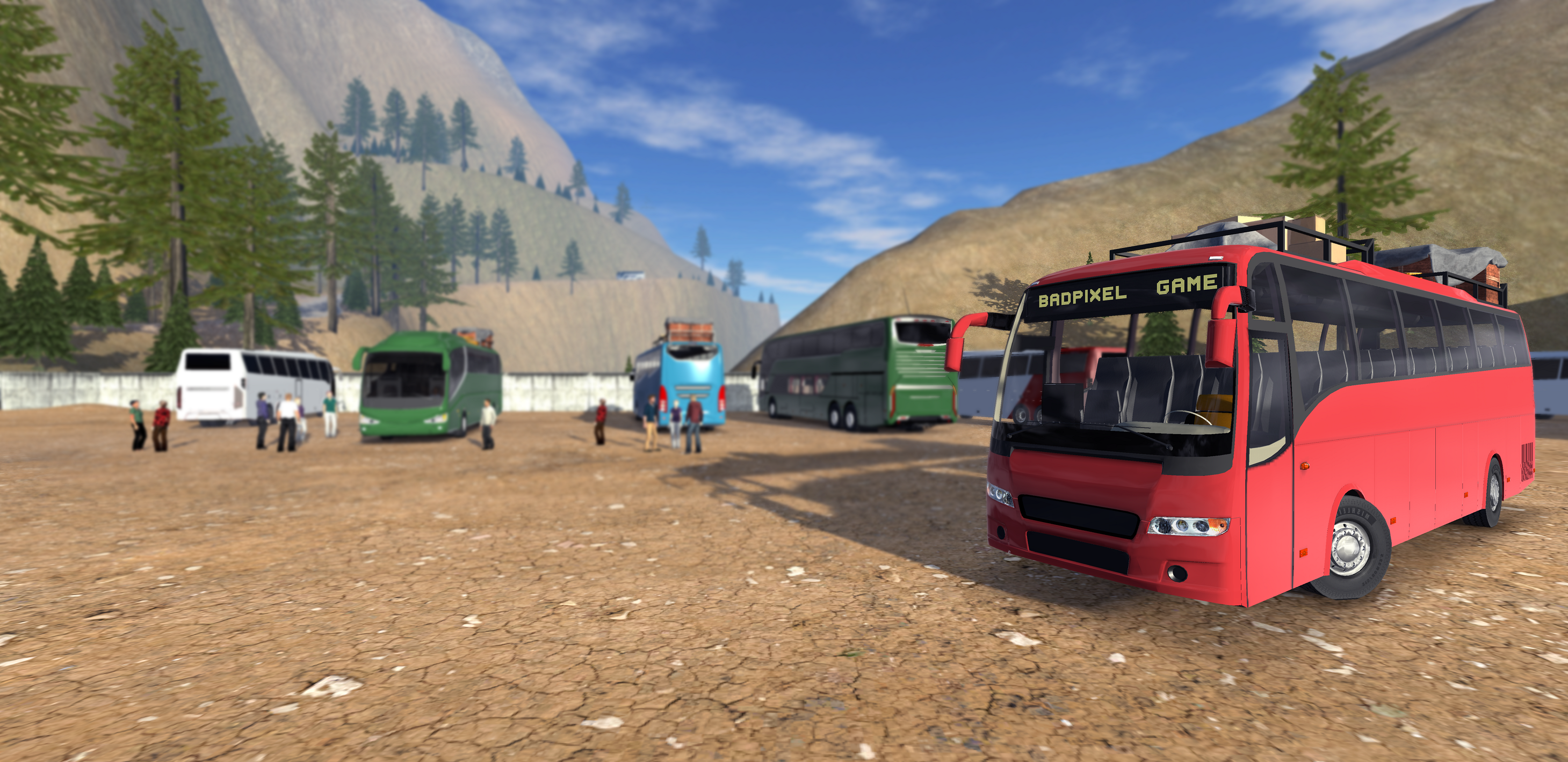 اسکرین شات 1 بازی Bus Simulator : Extreme Roads