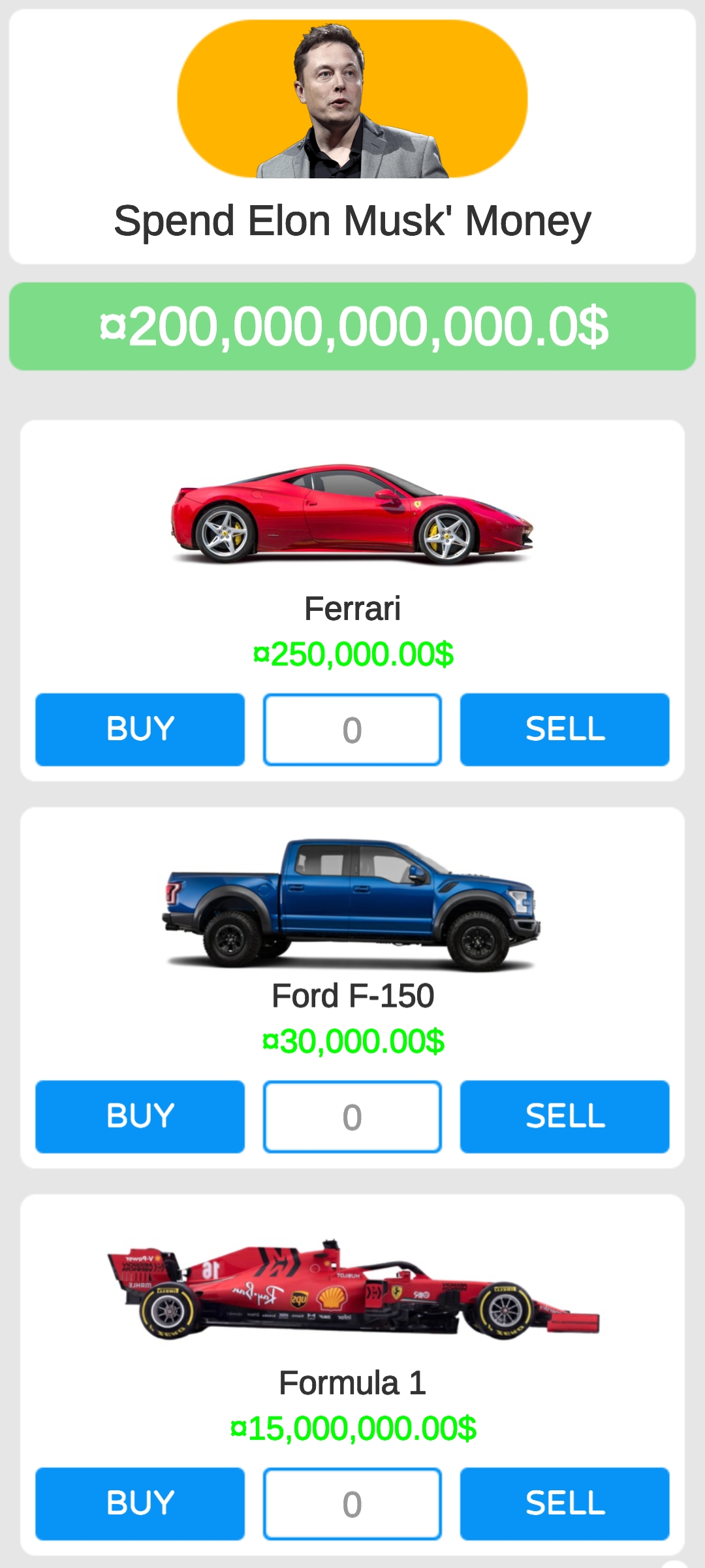 اسکرین شات 7 بازی Spend Elon Musk' Money