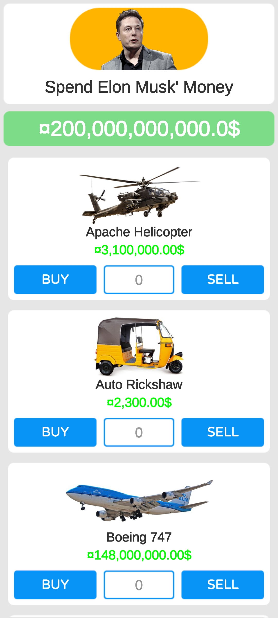 اسکرین شات 5 بازی Spend Elon Musk' Money