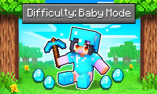 اسکرین شات 3 بازی Baby Mode Mod for Minecraft PE