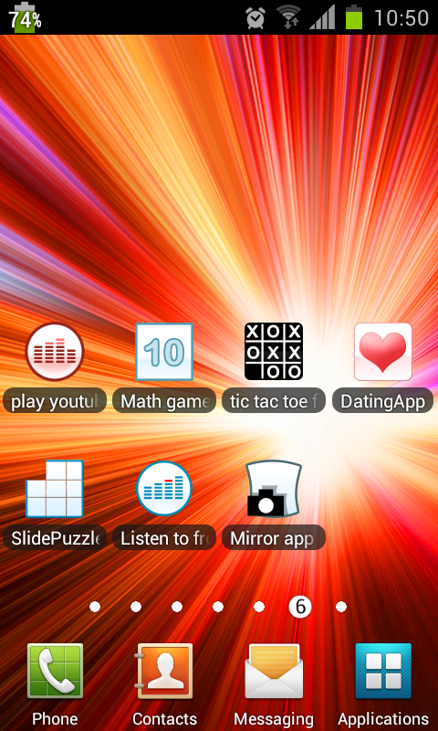 اسکرین شات 7 برنامه show battery percentage