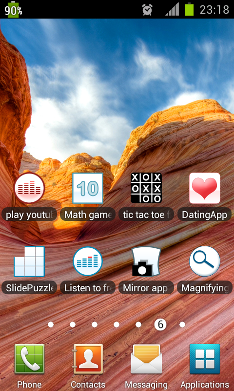 اسکرین شات 1 برنامه show battery percentage