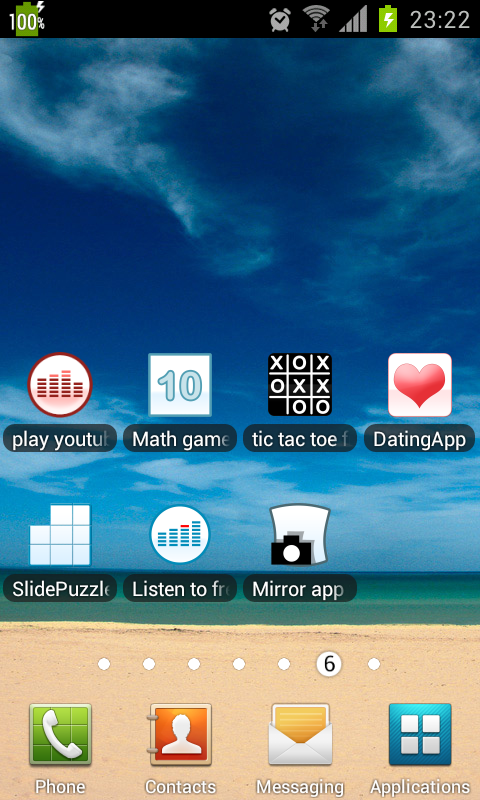 اسکرین شات 6 برنامه show battery percentage