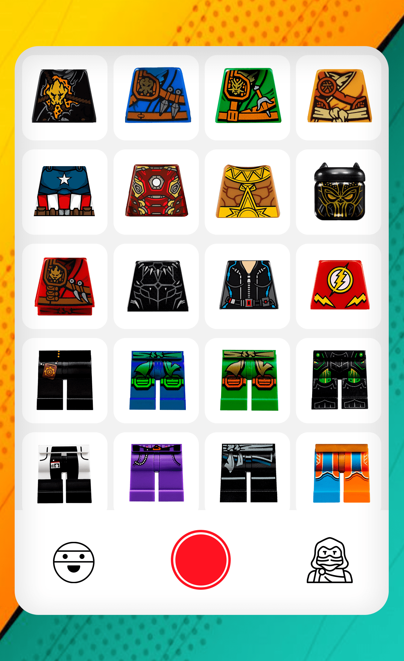 اسکرین شات 8 برنامه Super Ninja Mask Photo Editor