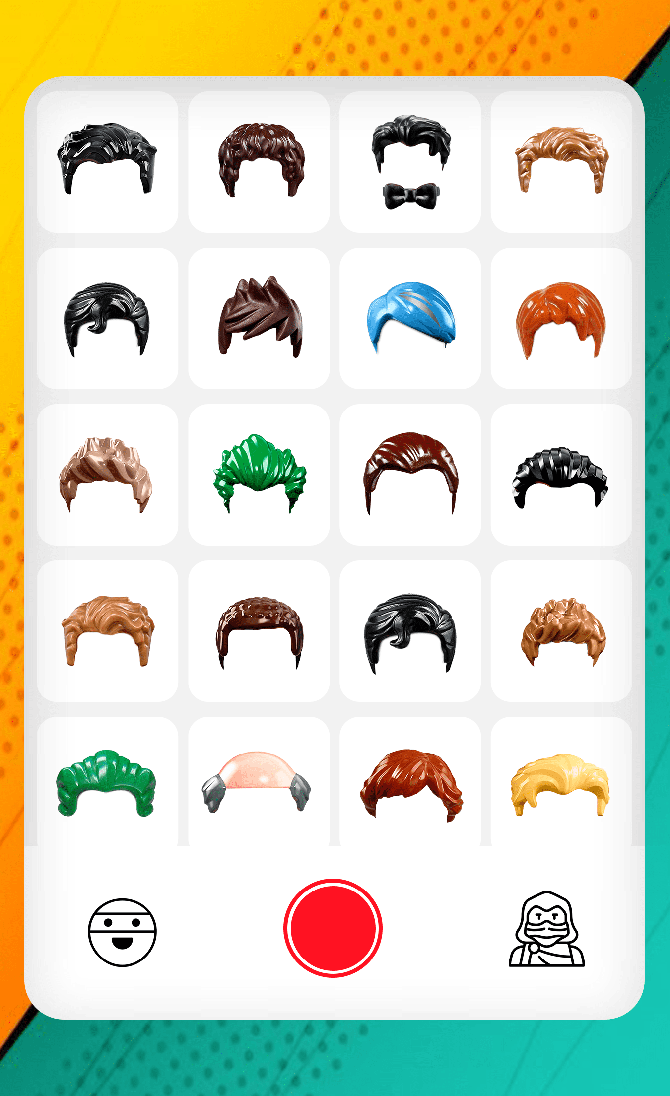 اسکرین شات 5 برنامه Super Ninja Mask Photo Editor