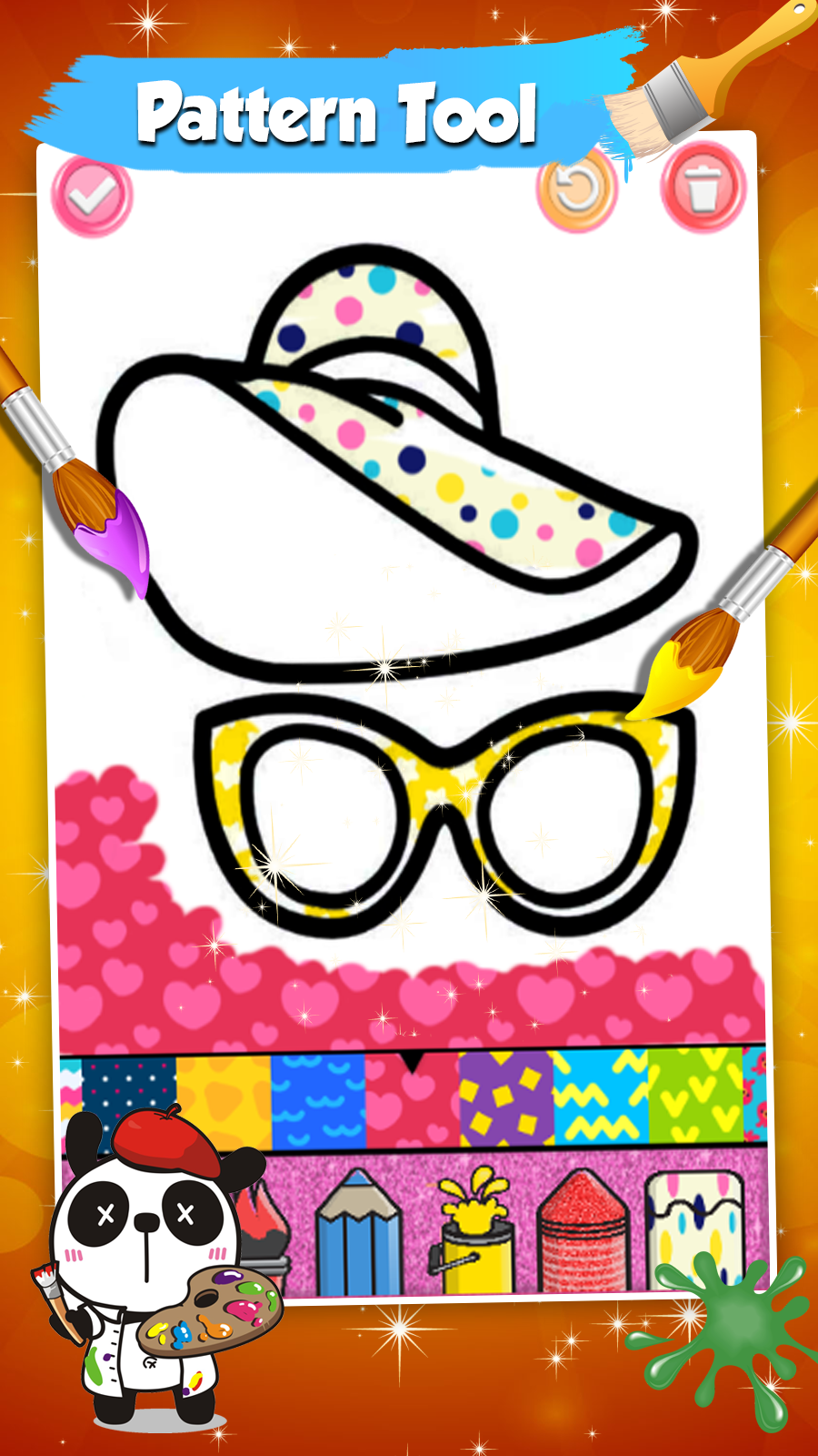 اسکرین شات 6 برنامه Beauty Coloring Book Glitter