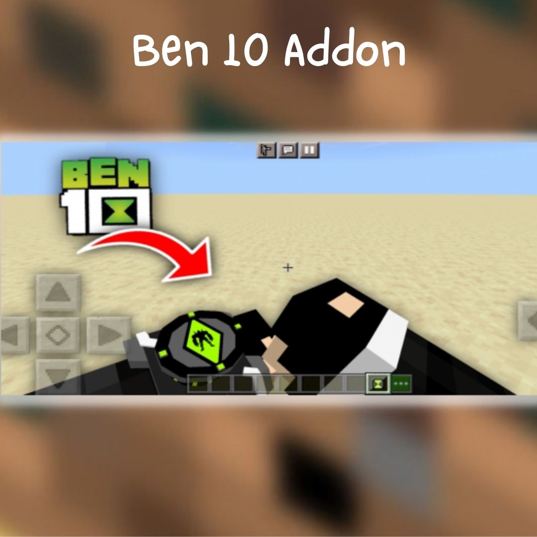 اسکرین شات 4 برنامه Ben 10 Mod For Minecraft