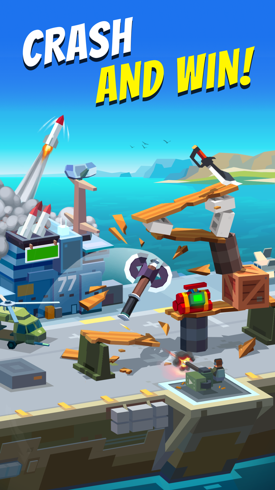 اسکرین شات 2 بازی Flippy Knife: 3D flipping game