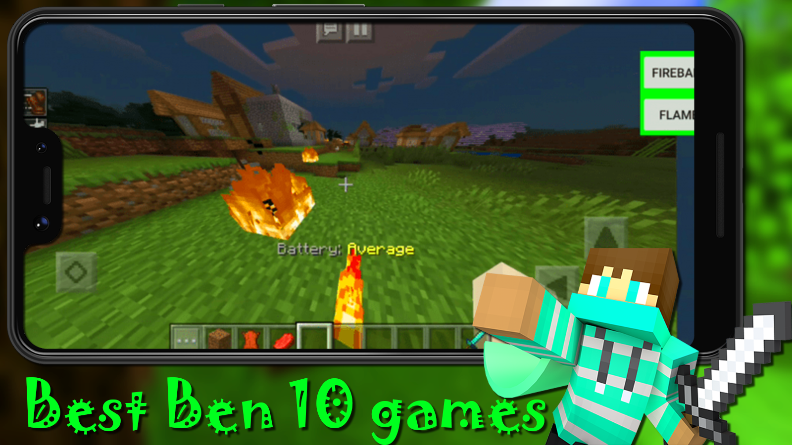 اسکرین شات 2 برنامه Ben 10 Addon for Minecraft