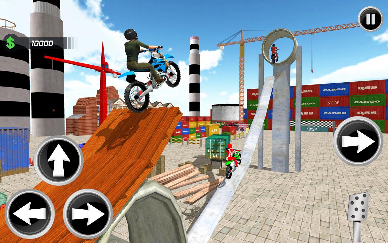 اسکرین شات 1 برنامه Dirt Bike Extreme Stunts