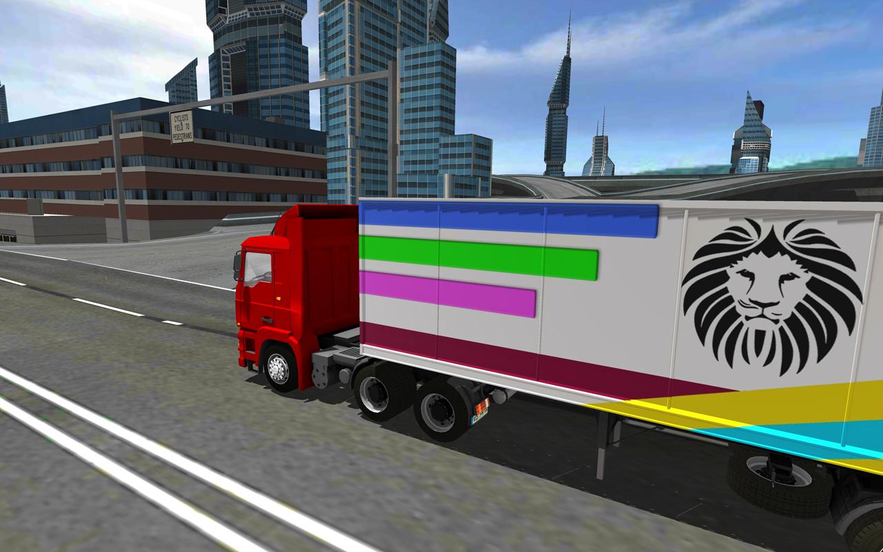 اسکرین شات 2 بازی Euro Truck Driving Sim 2018 3D