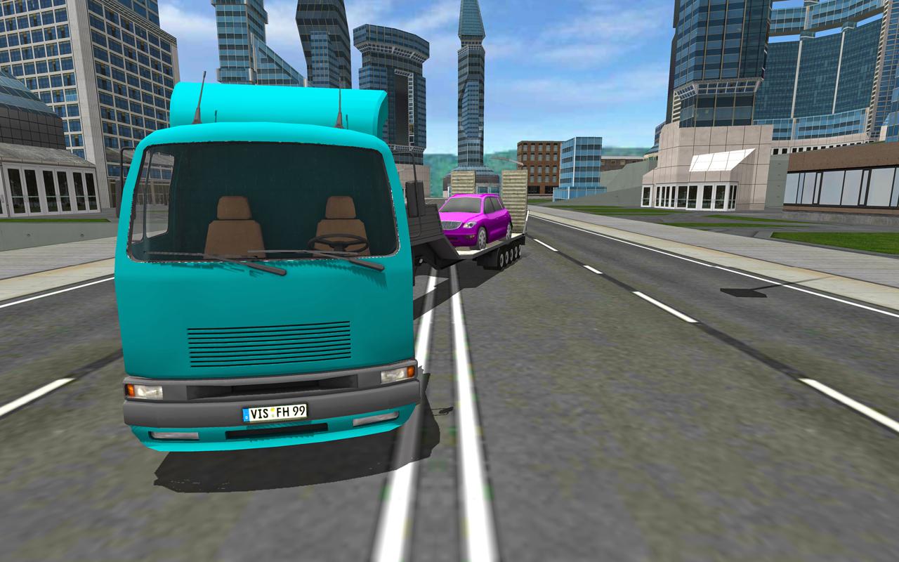 اسکرین شات 3 بازی Euro Truck Driving Sim 2018 3D