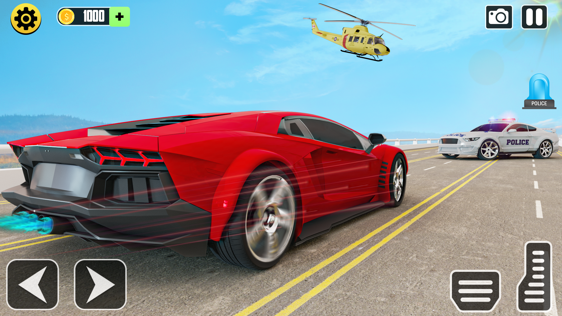 اسکرین شات 2 بازی US Police Cop Car Driving Game