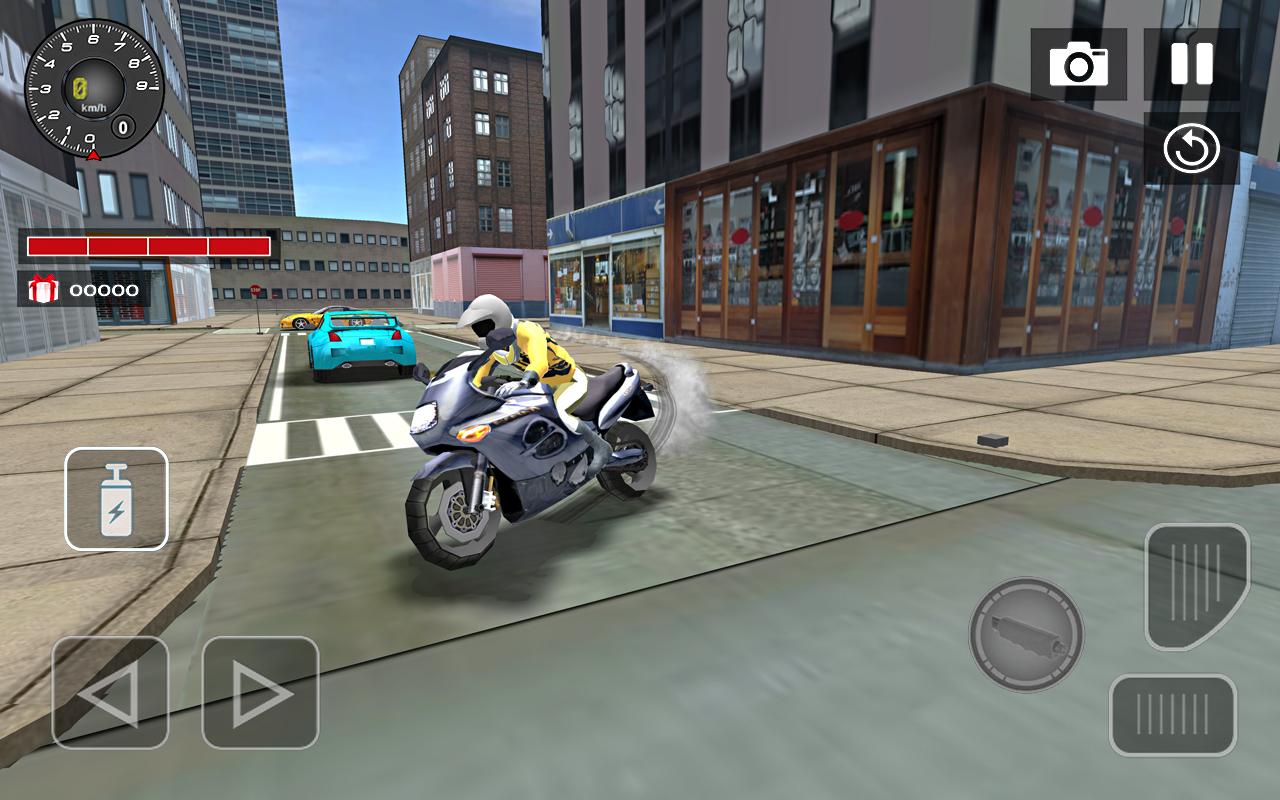 اسکرین شات 7 بازی Sports bike simulator Drift 3D