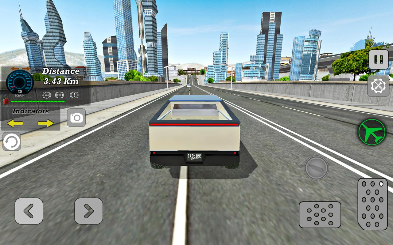 اسکرین شات 6 برنامه Modern Flying Car Driving Sim