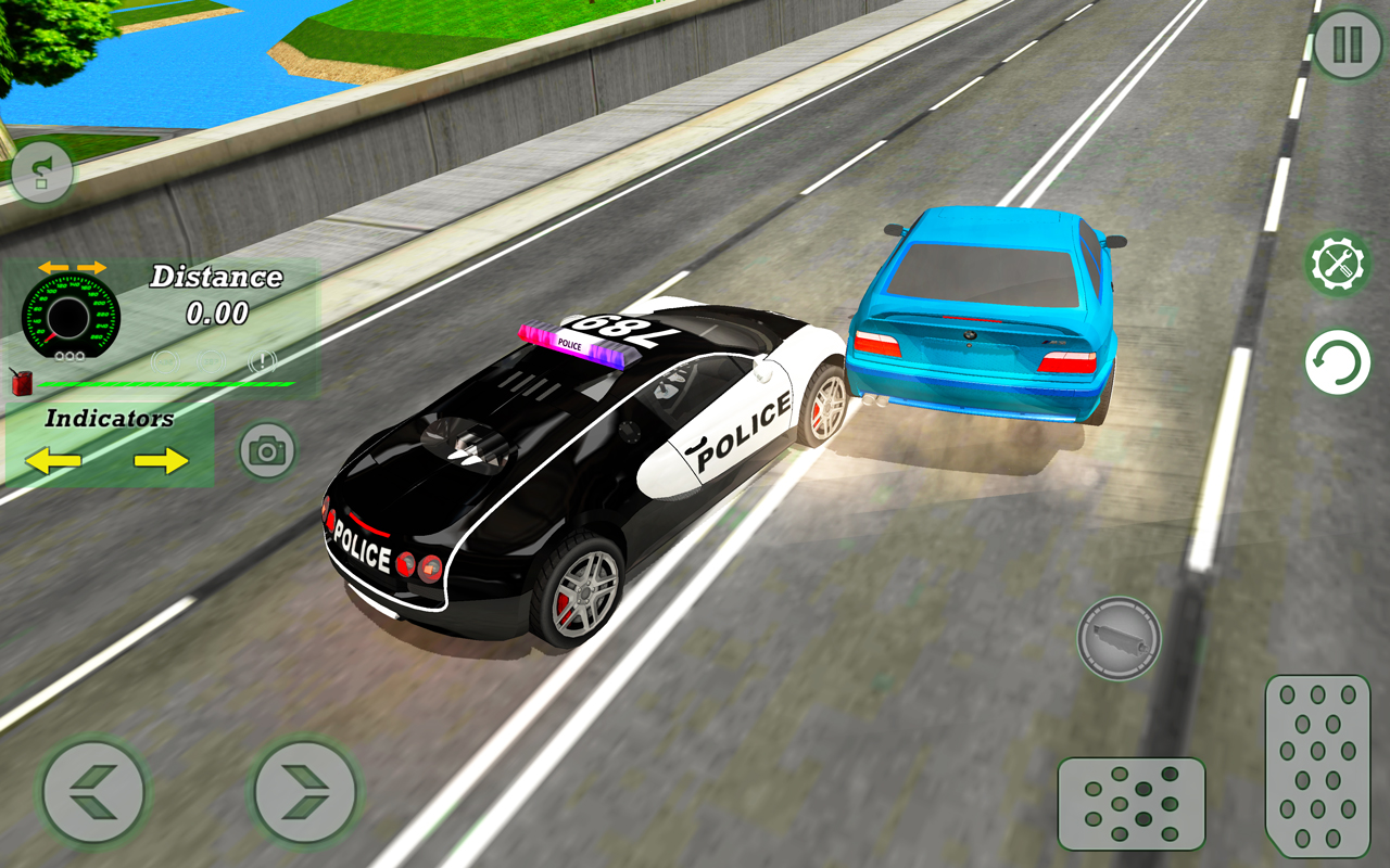 اسکرین شات 4 برنامه Cop Driver - Police Car Sim
