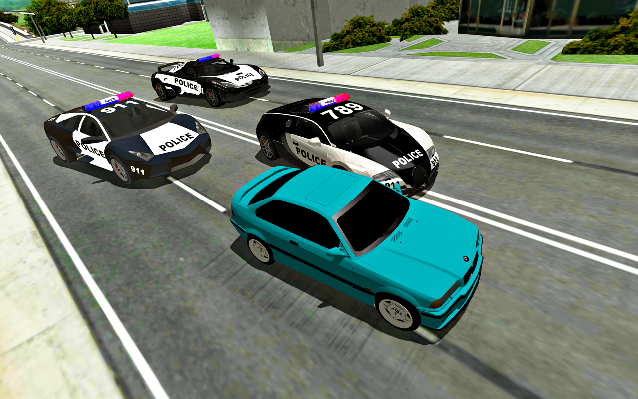 اسکرین شات 3 برنامه Cop Driver - Police Car Sim