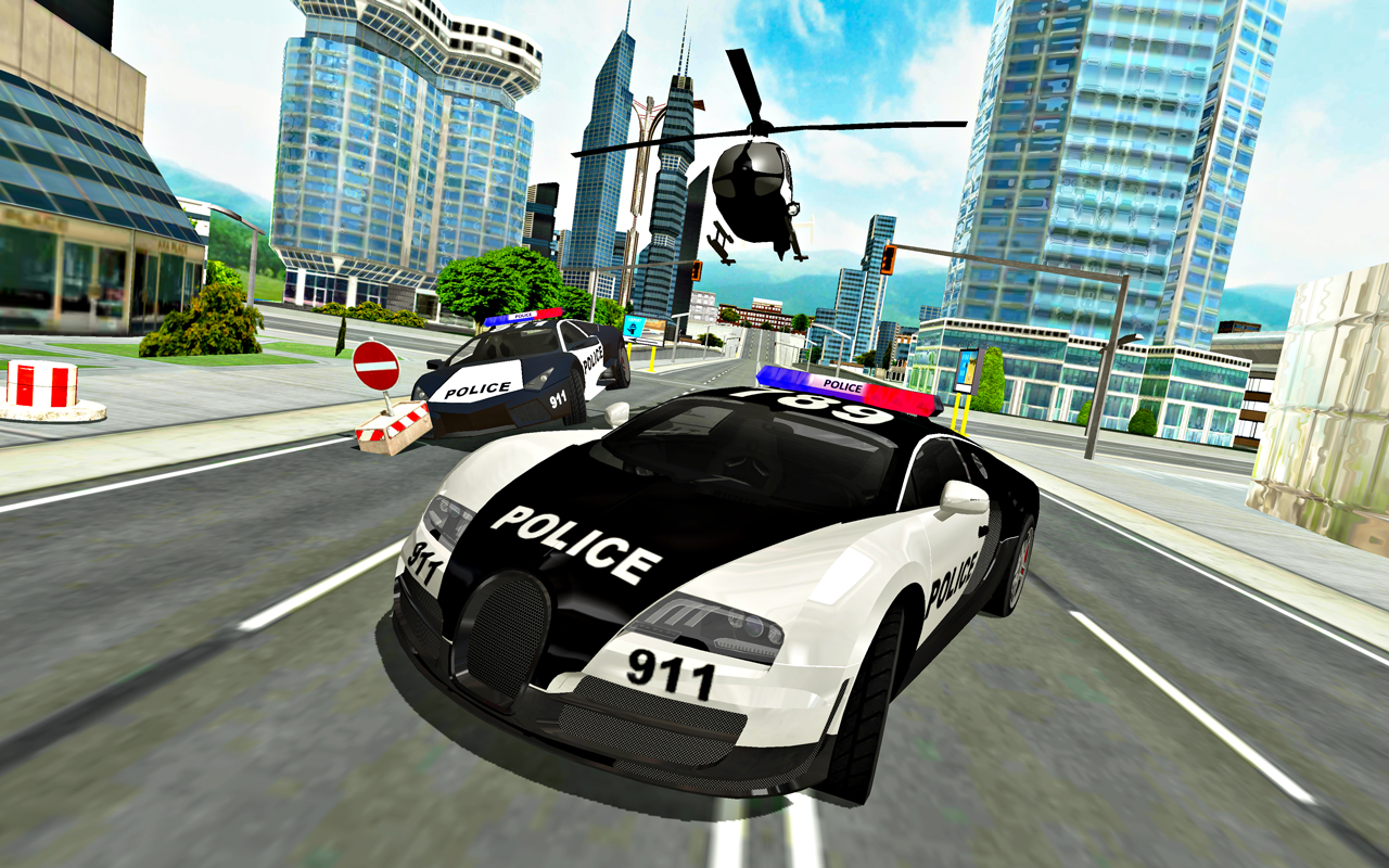 اسکرین شات 1 برنامه Cop Driver - Police Car Sim