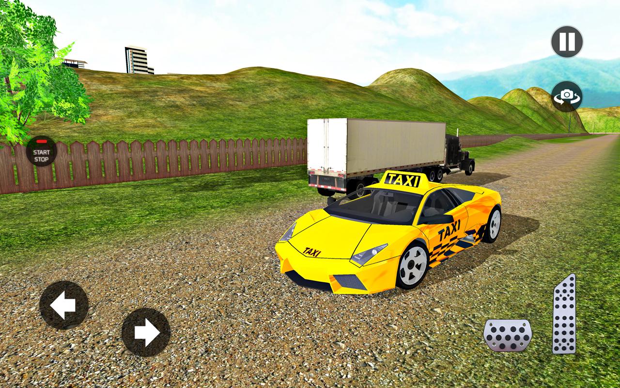 اسکرین شات 2 برنامه Real Taxi Car Simulator Driver