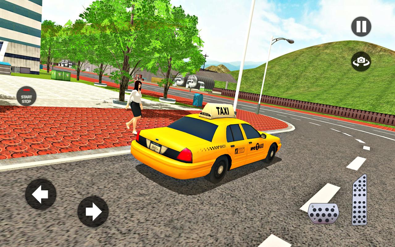 اسکرین شات 5 برنامه Real Taxi Car Simulator Driver