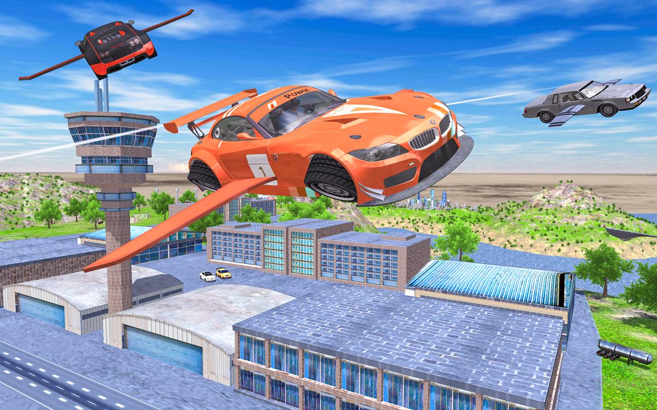 اسکرین شات 6 بازی Flying Car Extreme Simulator