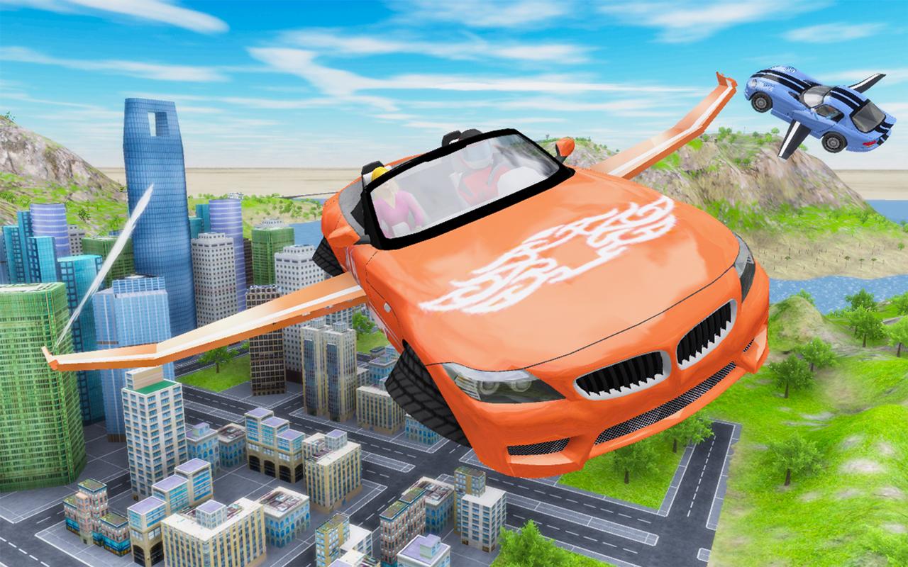 اسکرین شات 1 بازی Flying Car Extreme Simulator