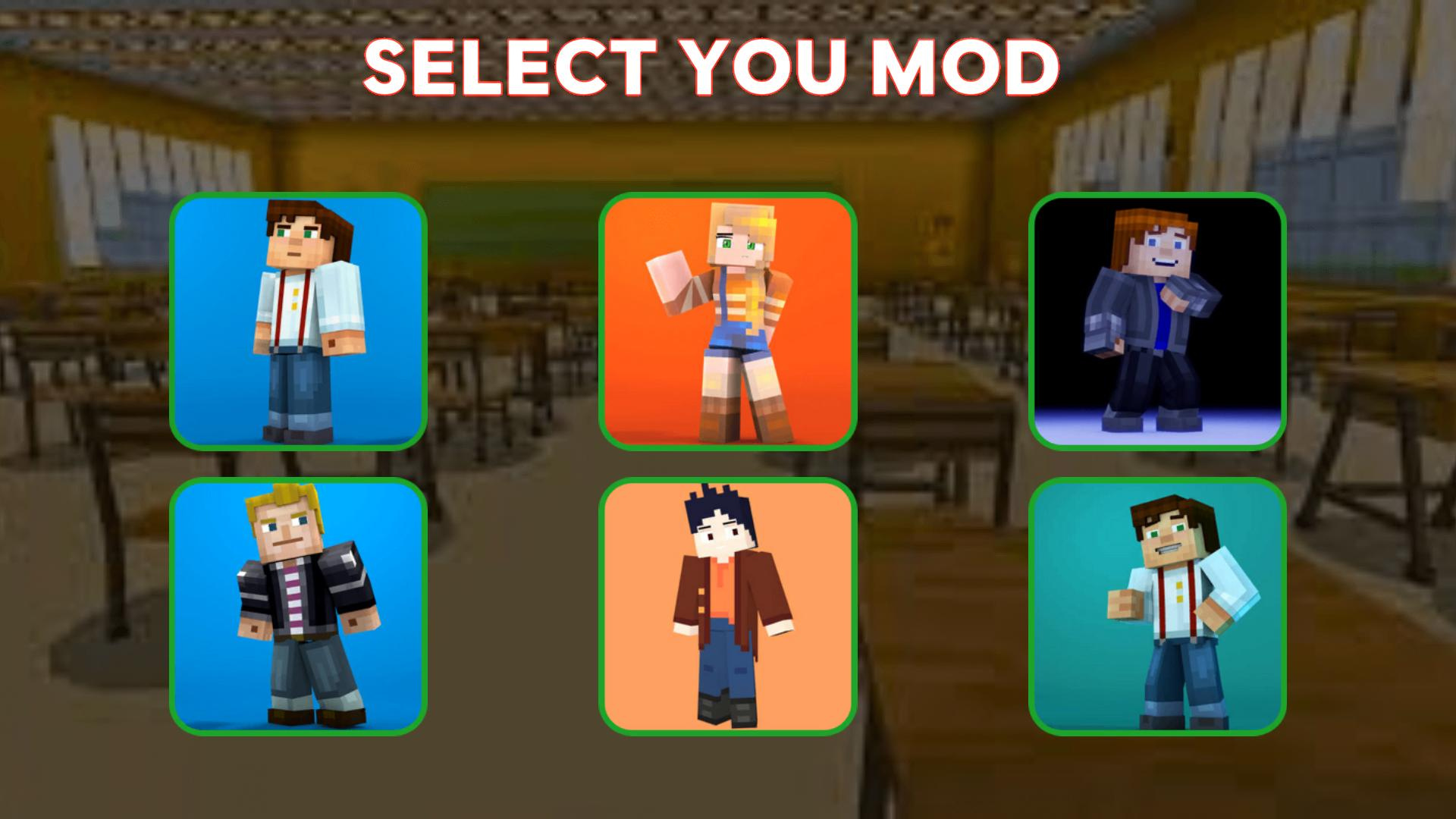 اسکرین شات 4 بازی School Equipment Mod Minecraft