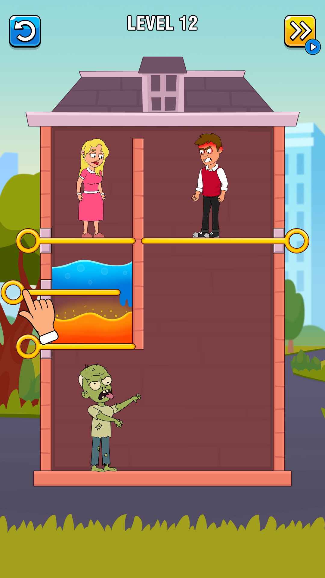 اسکرین شات 3 بازی Rescue Daddy - Save Pull Pin