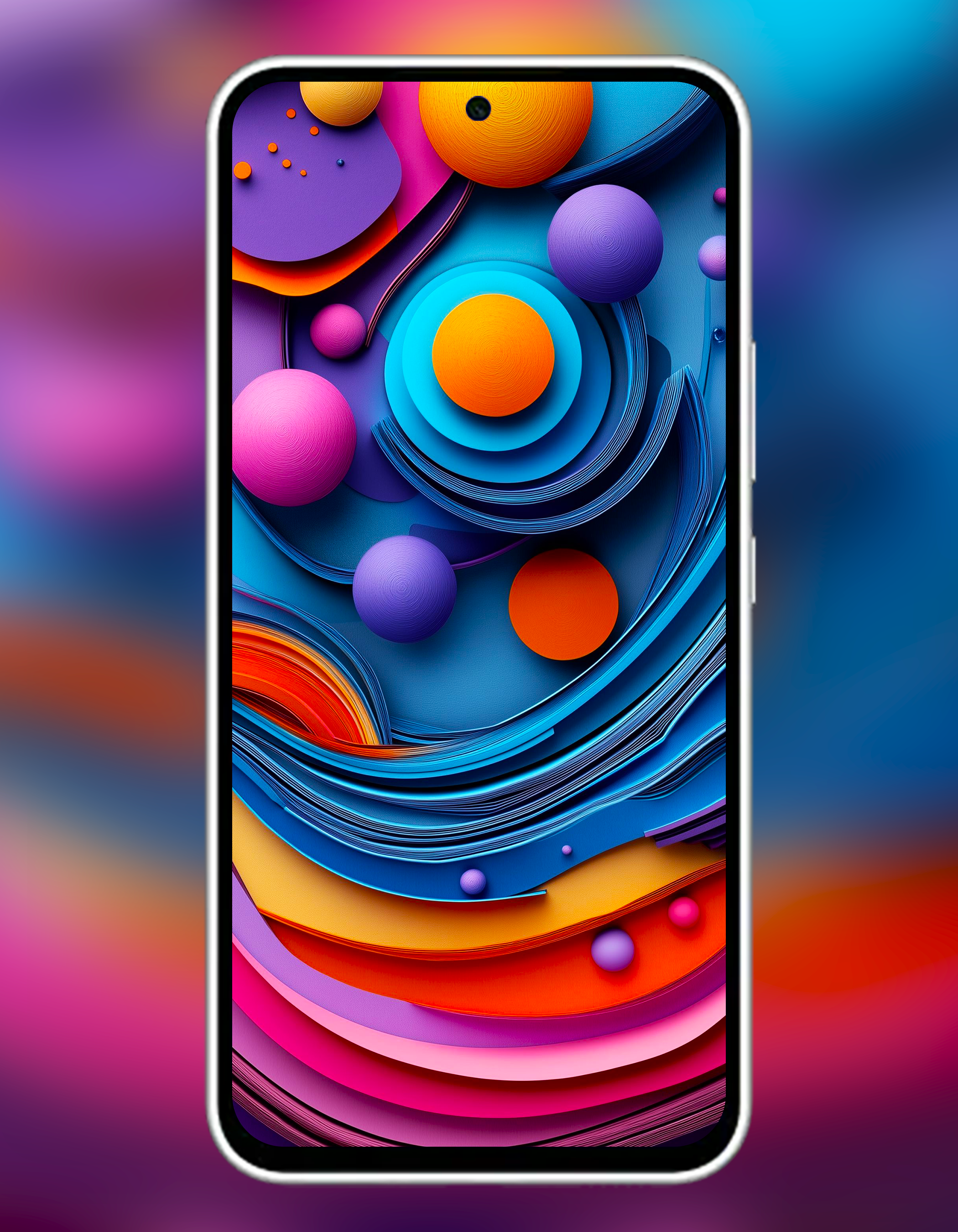 اسکرین شات 3 برنامه Galaxy A56 5G Wallpaper