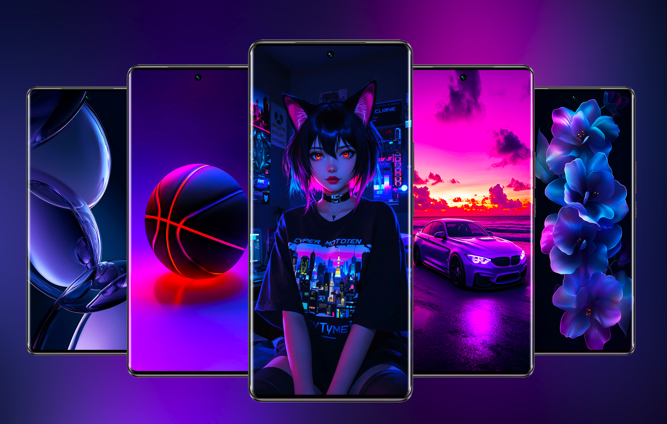 اسکرین شات 1 برنامه Vivo V50 Pro 5G Wallpaper