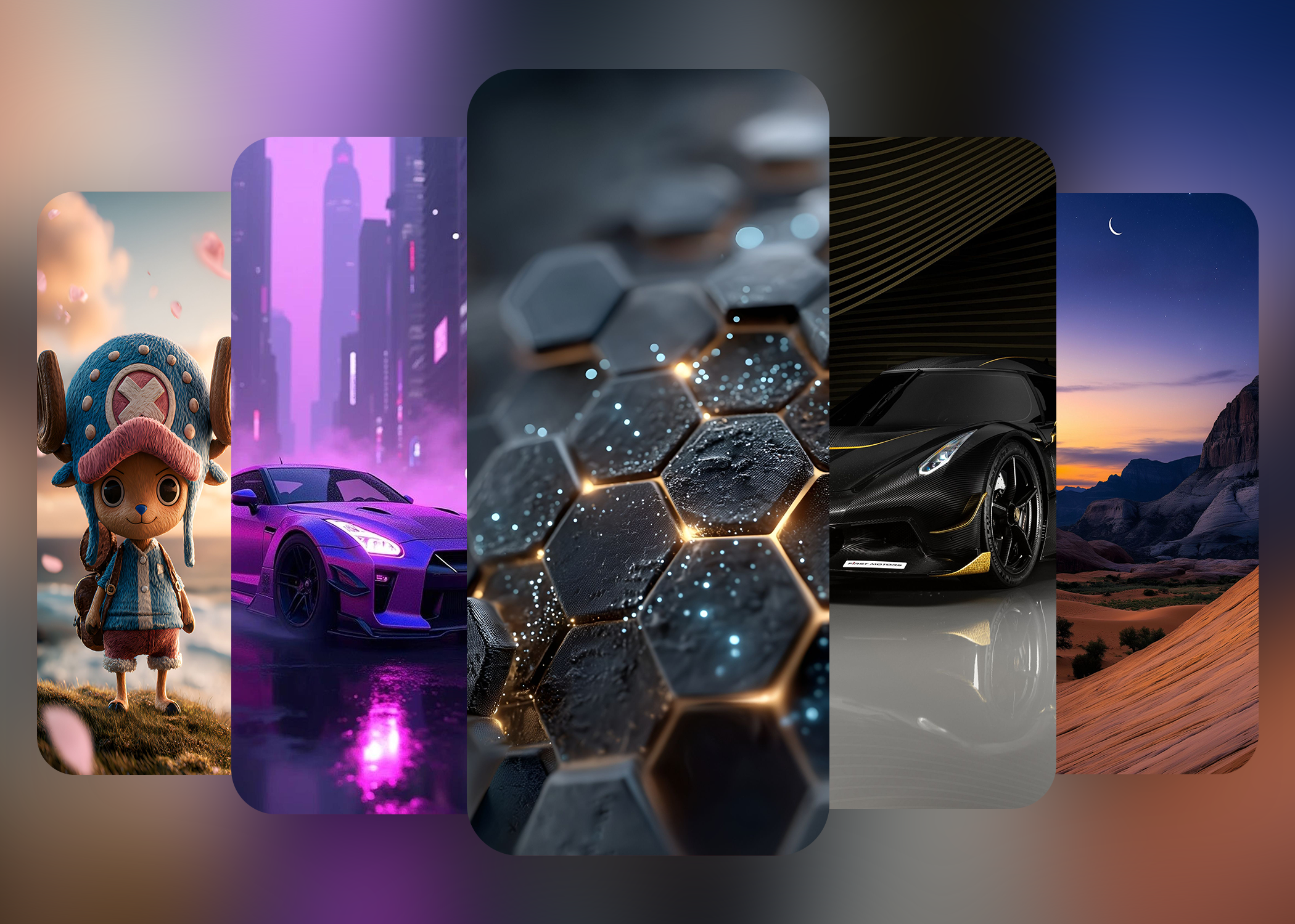 اسکرین شات 1 برنامه Apex Wallpaper 4K