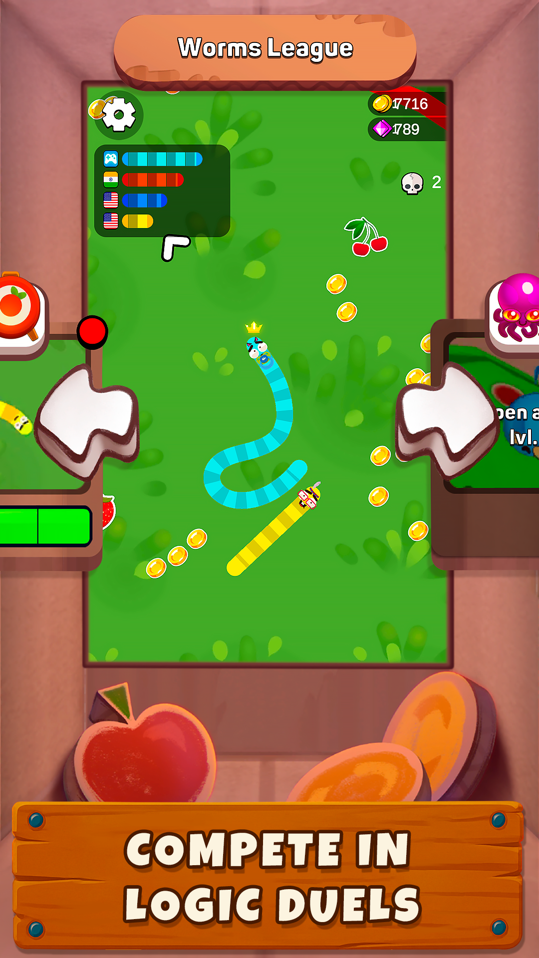 اسکرین شات 6 بازی Worm out: Brain teaser games