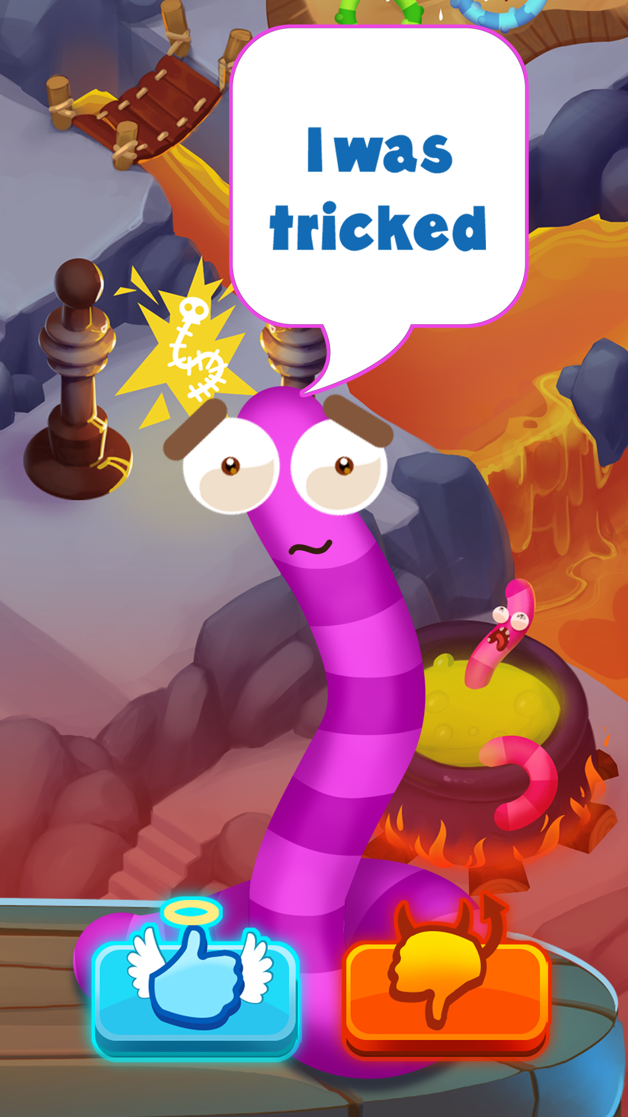 اسکرین شات 3 بازی Worm out: Brain teaser games
